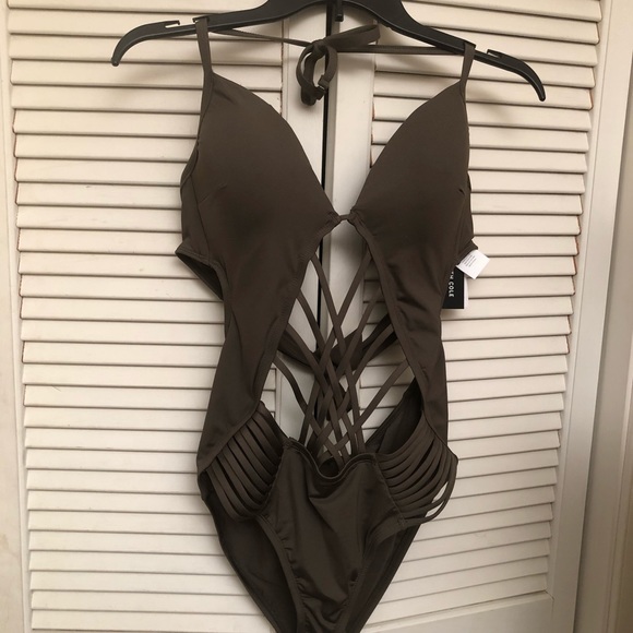 Kenneth Cole Other - Kenneth Cole One-Piece Strappy Bathing Suit